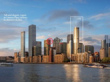 英国伦敦1卧新开发房产 投资与自住的明智之选